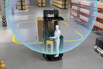 Assistenztechnologie für Staplerfahrer