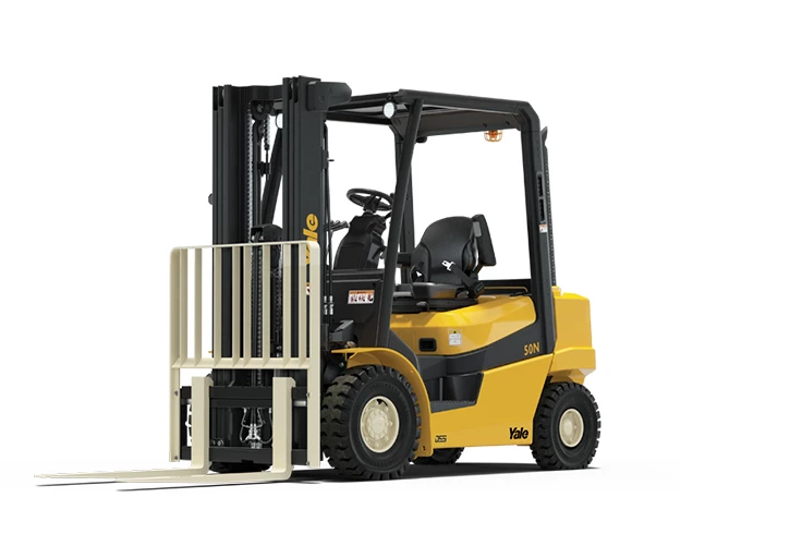 4-7K lb pneumatic tire internal combustion forklift 