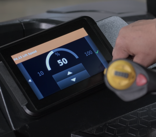 Touchscreen display