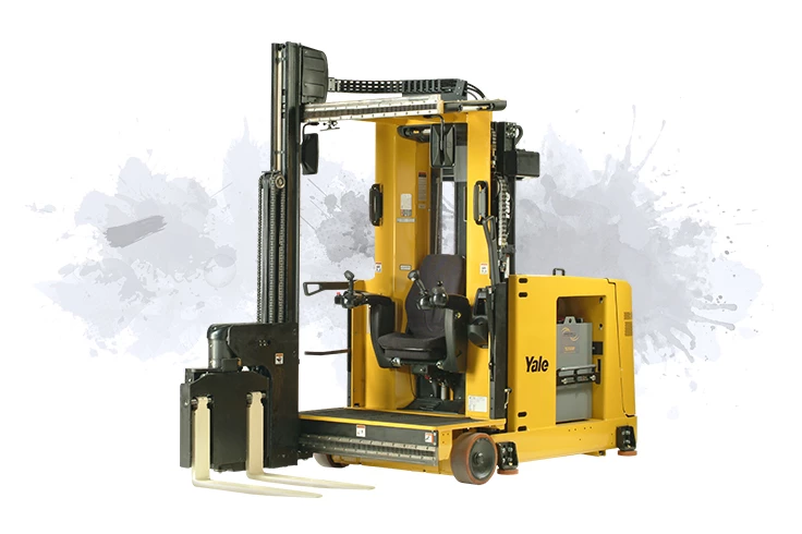 Productive lift trucks for high-density warehousing