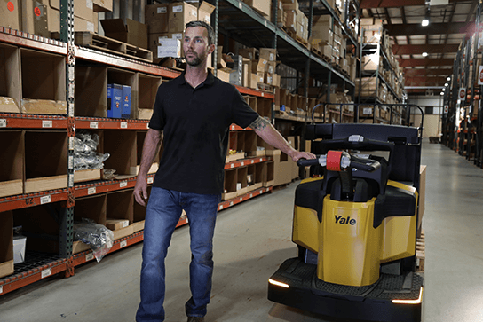 End rider pallet jack | Durable construction | Ergonomic advantages