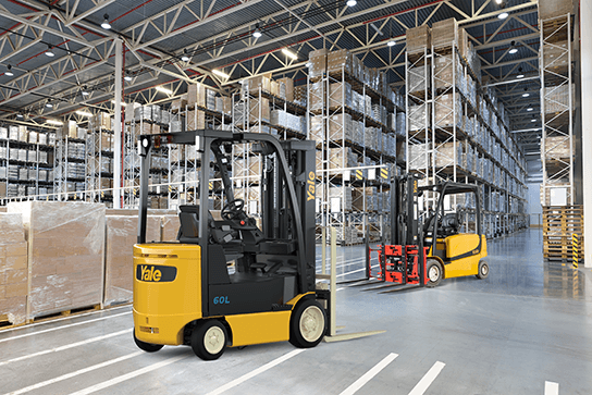 Yale factory installed power options and attachments. Lift trucks