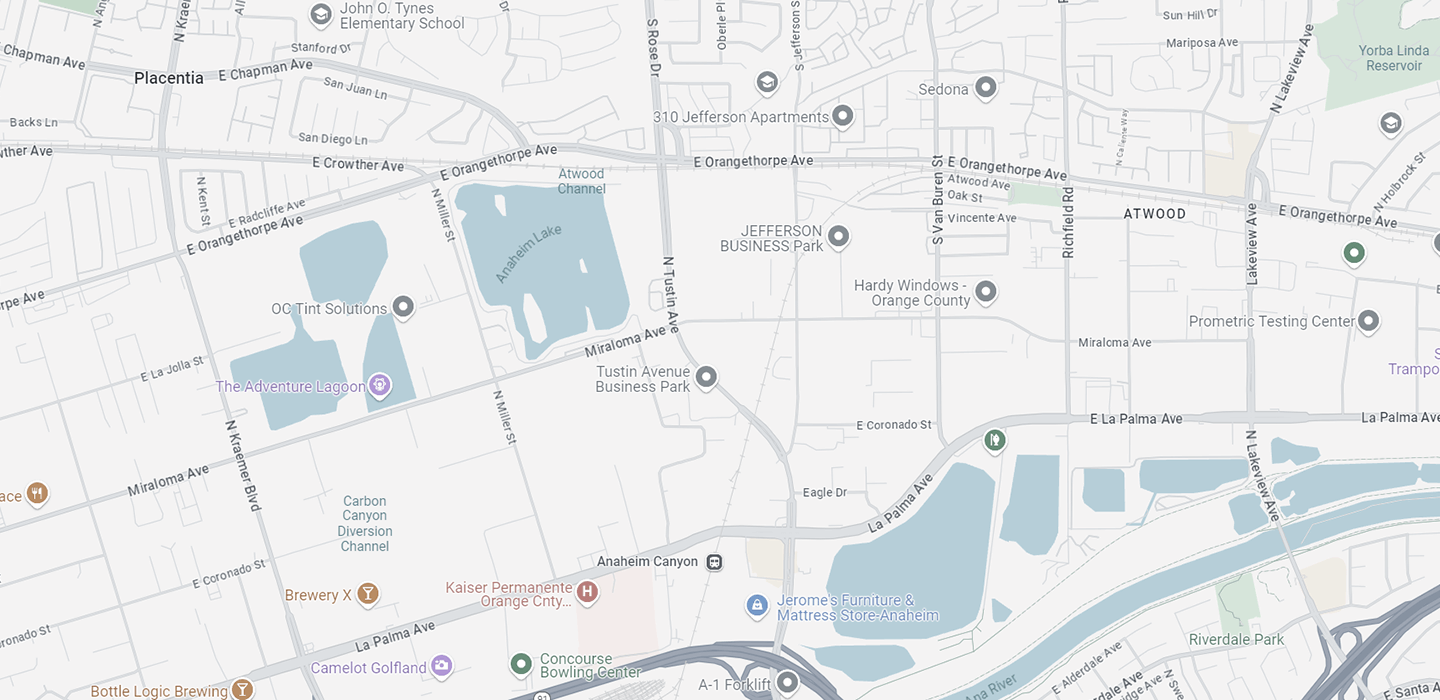 a map showing the location of the event
