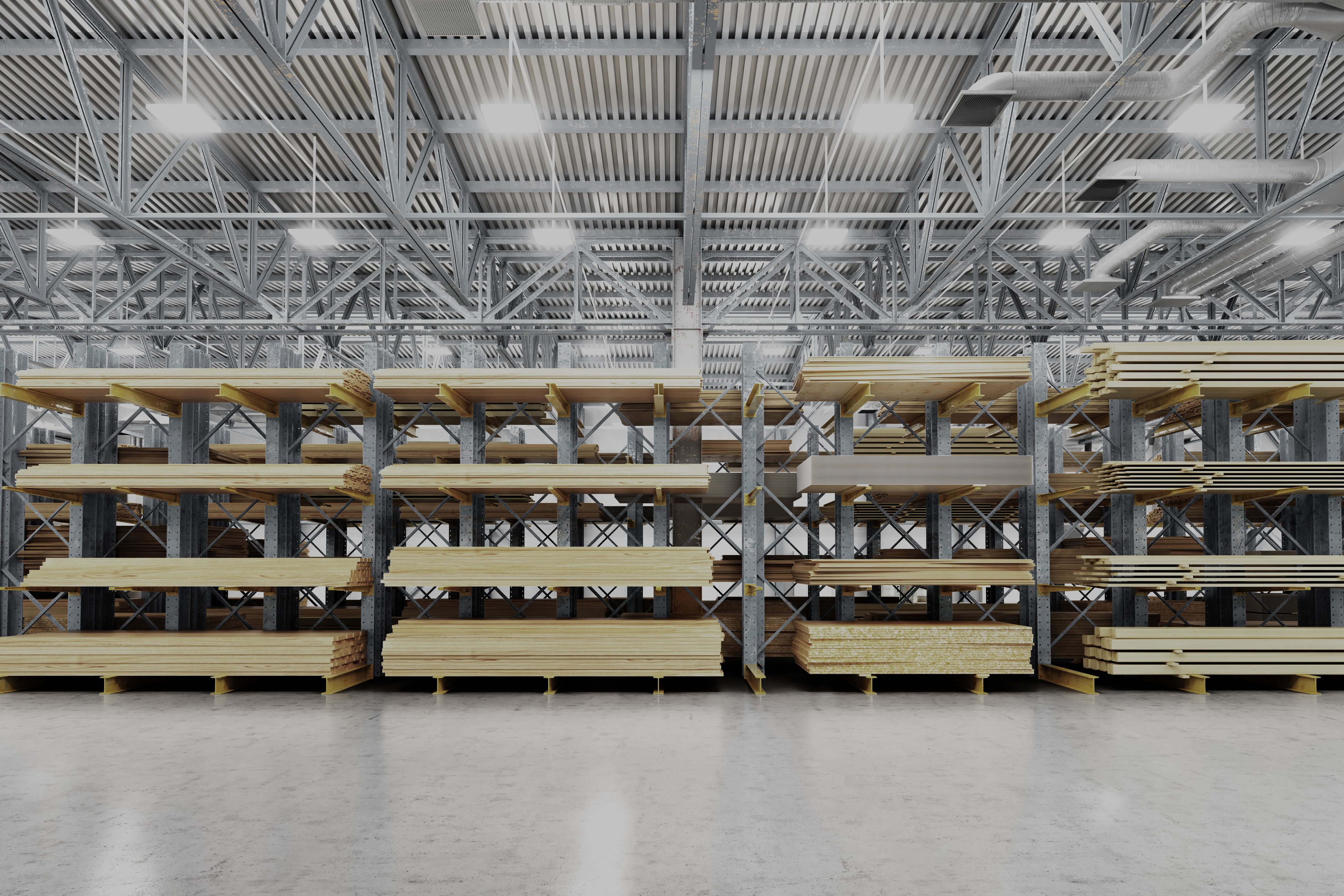 Home center and home furnishing store distribution center