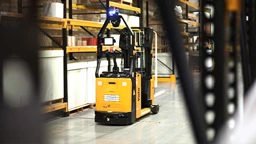 Reducing costs with robotic forklifts