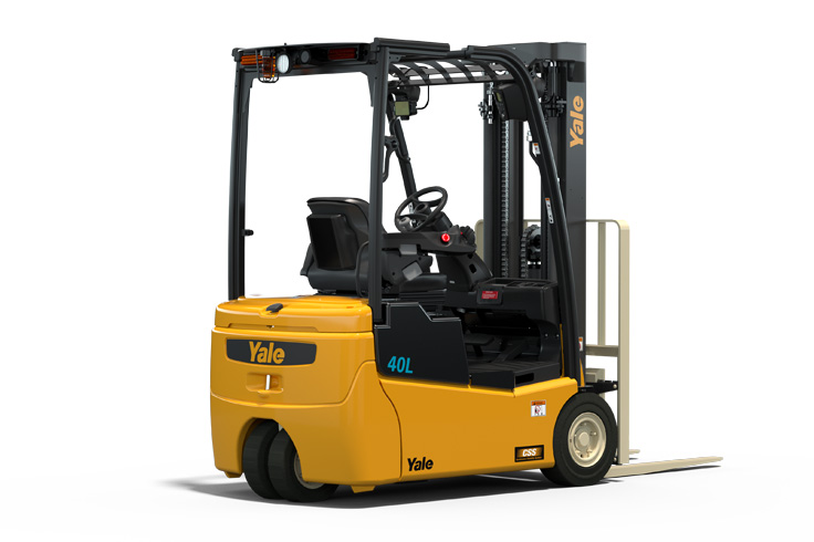 Fully integrated lithium-ion forklift for indoor applications | Yale ERP040VTL