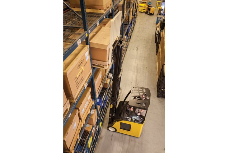 Stand up forklift | 3 wheel forklift