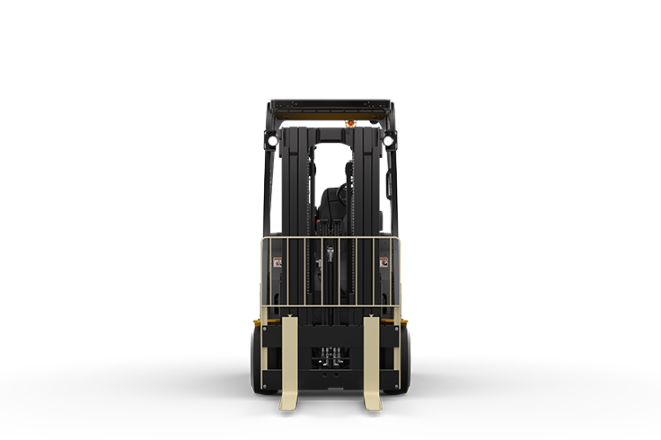 Built in Lithium-ion battery forklift for indoor and outdoor applications | Yale
