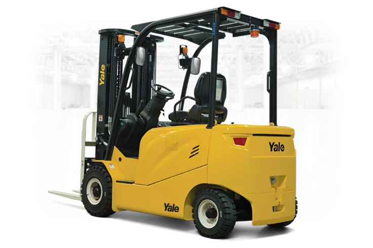 Efficient 4 wheel electric forklift |  Yale ERP30-70UXL