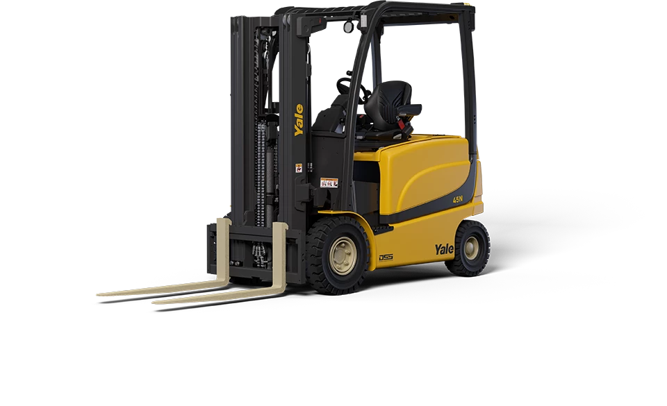 Efficient 4 wheel electric forklift |  Yale ERP40-70N