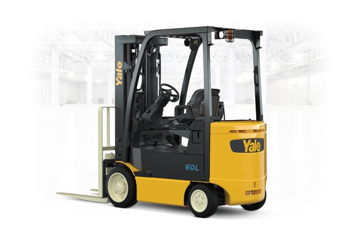 4 Wheel Electric Forklift Trucks | ERC050-060VGL | Yale