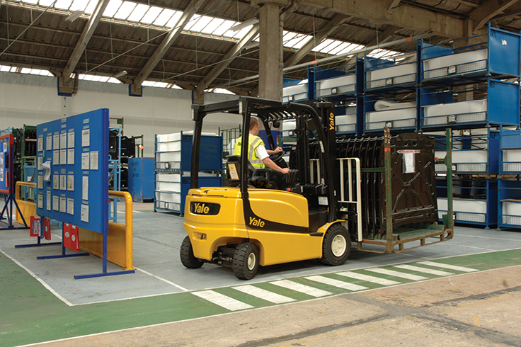 4-wheel forklifts for maximum performance | Yale  ERP045-070VL