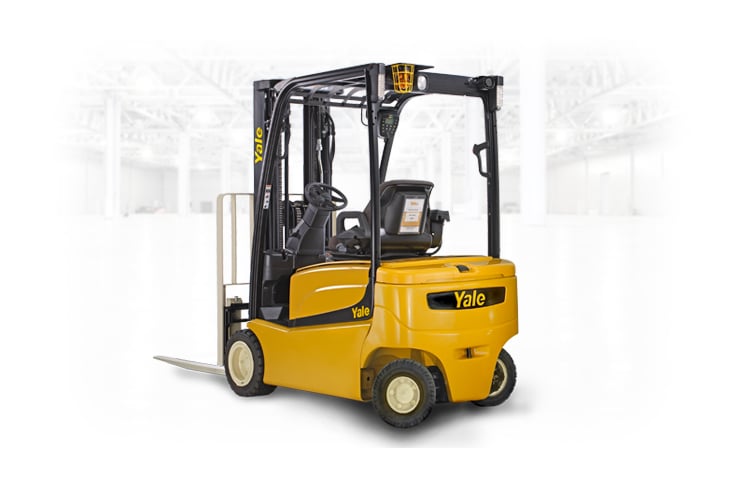4 Wheel electric forklift pneumatic tire | Yale ERP030-040VF