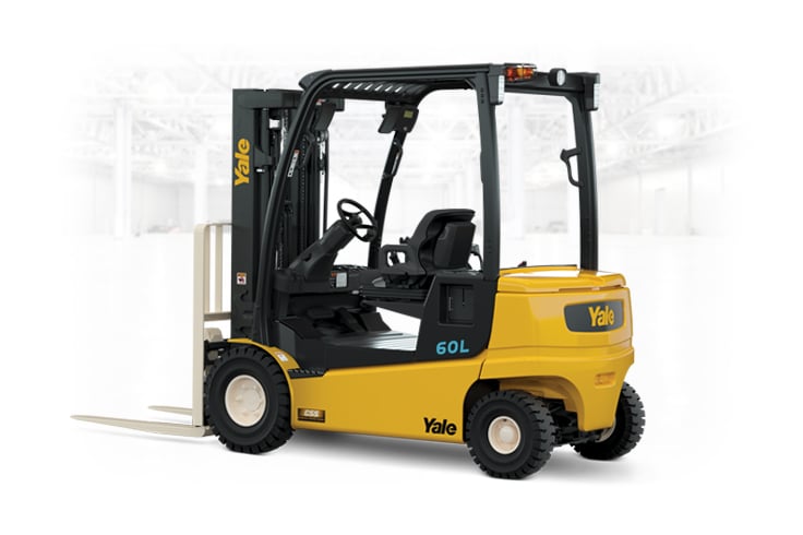 4 Wheel Electric Forklift Trucks | ERP050-060VLL | Yale