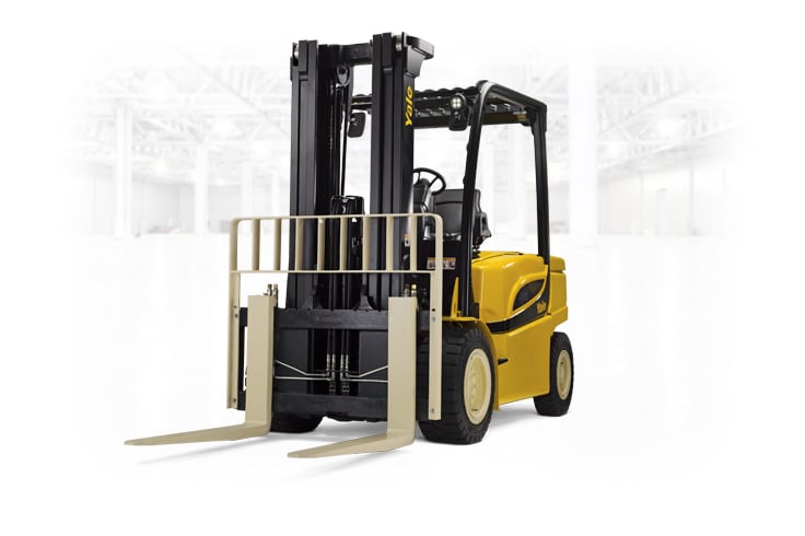 4 Wheel Electric Forklift Trucks | ERP080-120VM | Yale