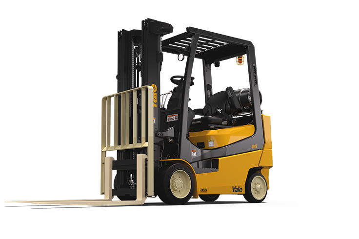 Internal combustion cushion tire forklift | Yale