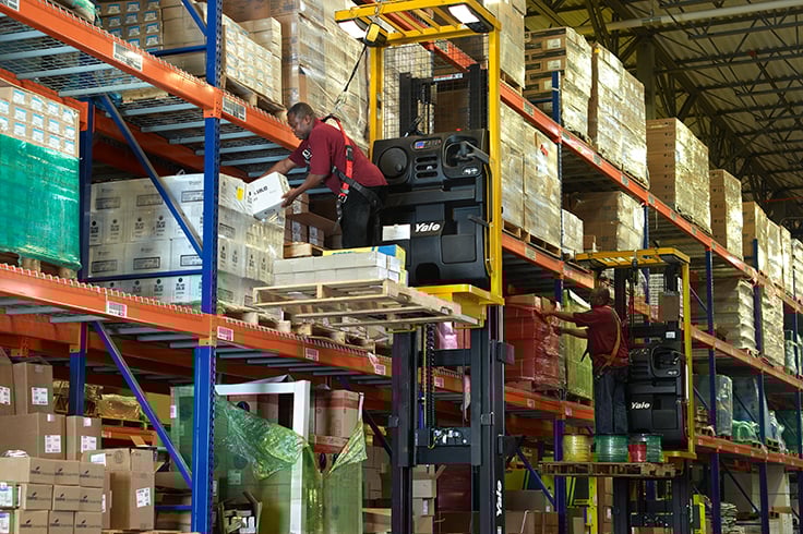 Electric order picker | Medium and high lift