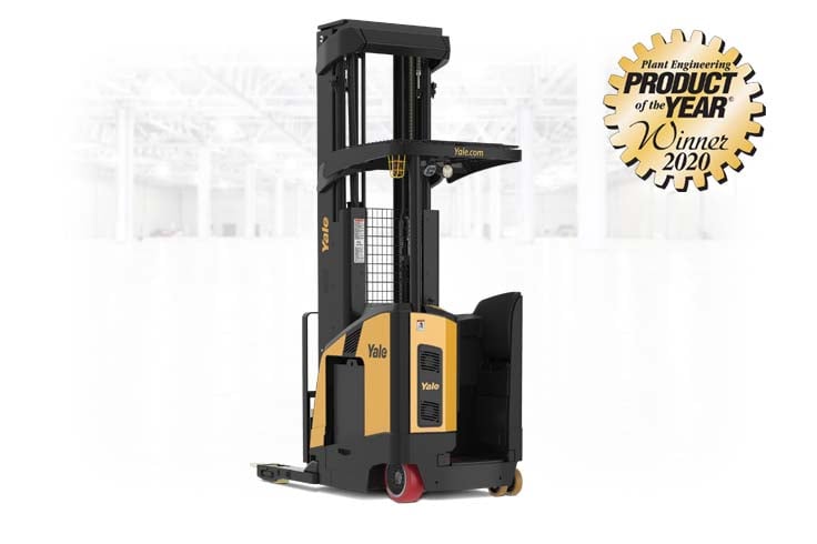 Yale Narrow Aisle Reach Truck award winning material handling