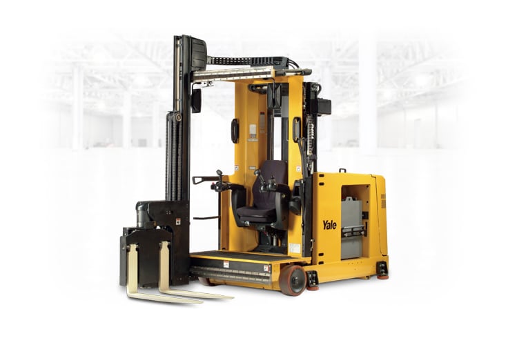 Turret truck very narrow aisle forklift | Yale NTA-SB